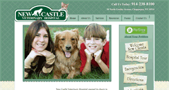 Desktop Screenshot of newcastlevet.com